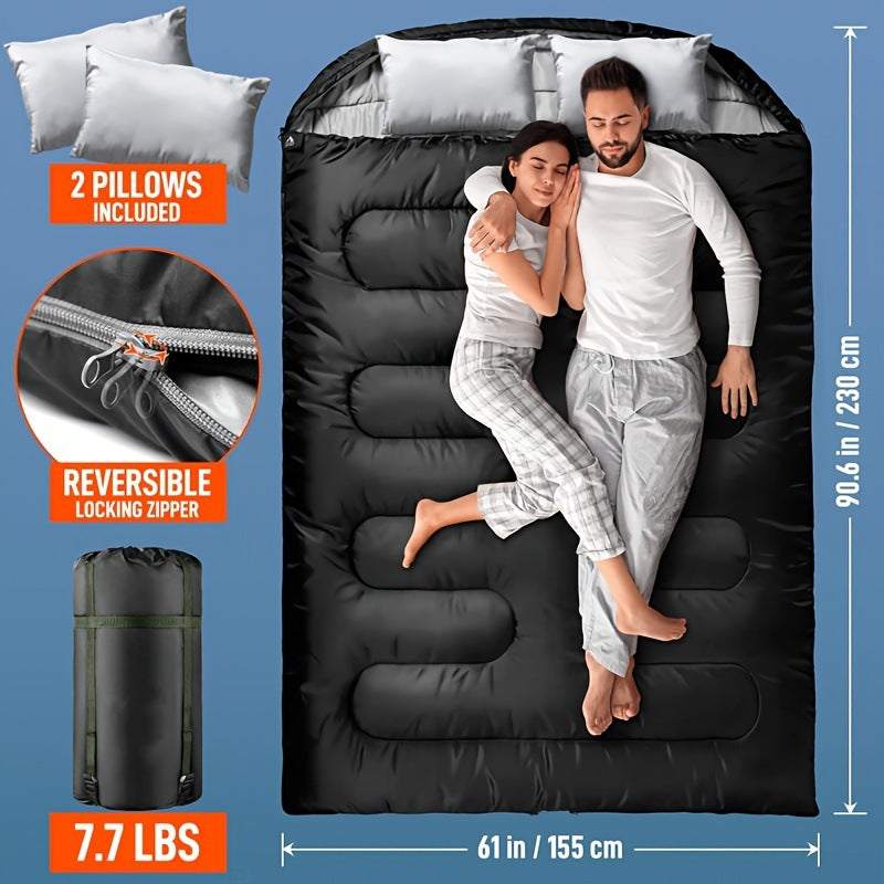 Portable New Pillow Size Sleeping Bag