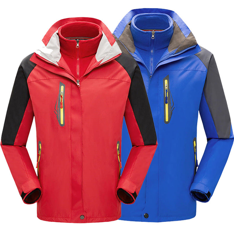 Outdoor Windproof Waterproof Mountaineering Suit