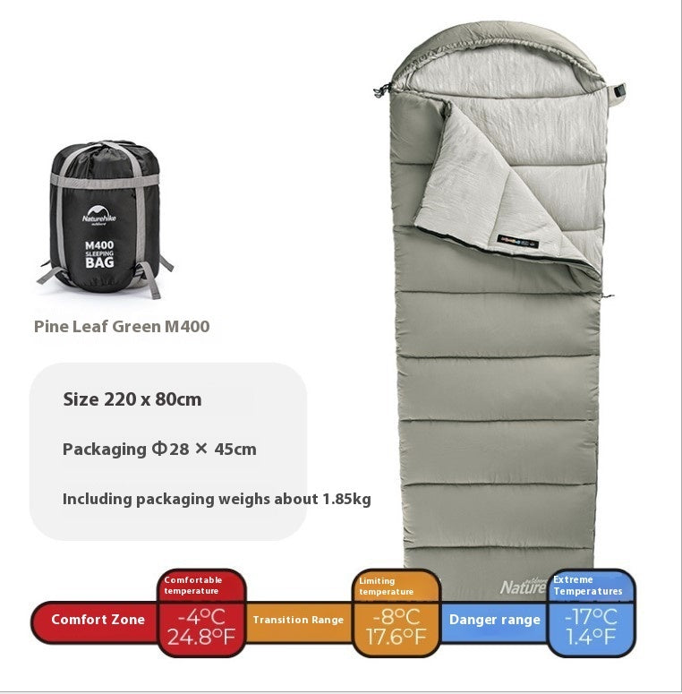 Double-person Tent Camping Portable Sleeping Bag
