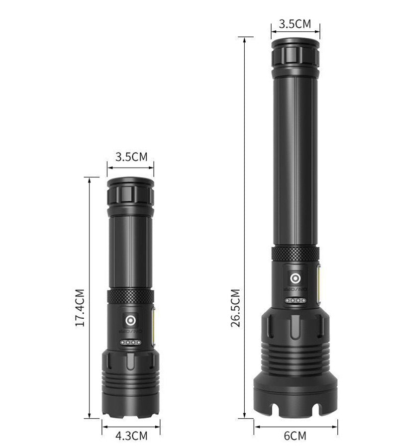 Flashlight Outdoor Camping Emergency Rechargeable