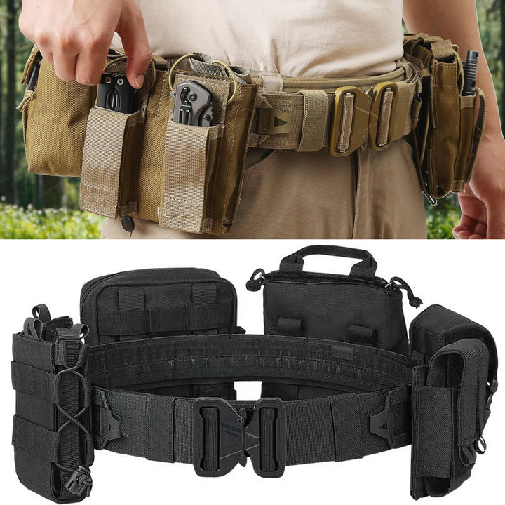 Eight-piece Set Quick Release Equipment Waist Bag