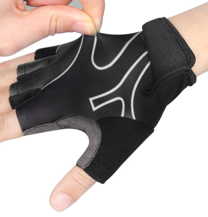Half Finger Fitness Mountain Bike Gloves