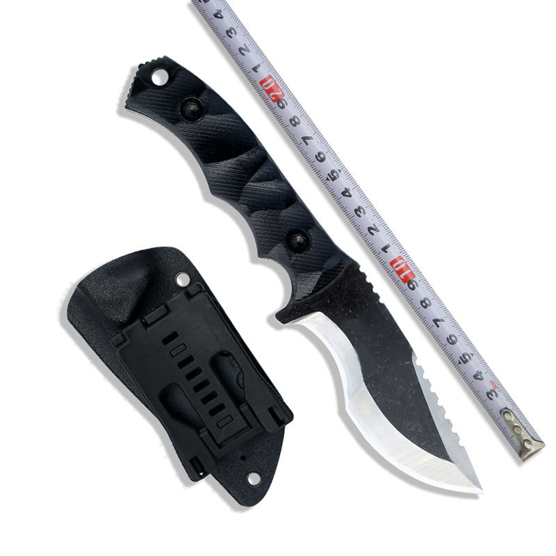 Outdoor Survival Straight Knife Self-defense Portable Knife