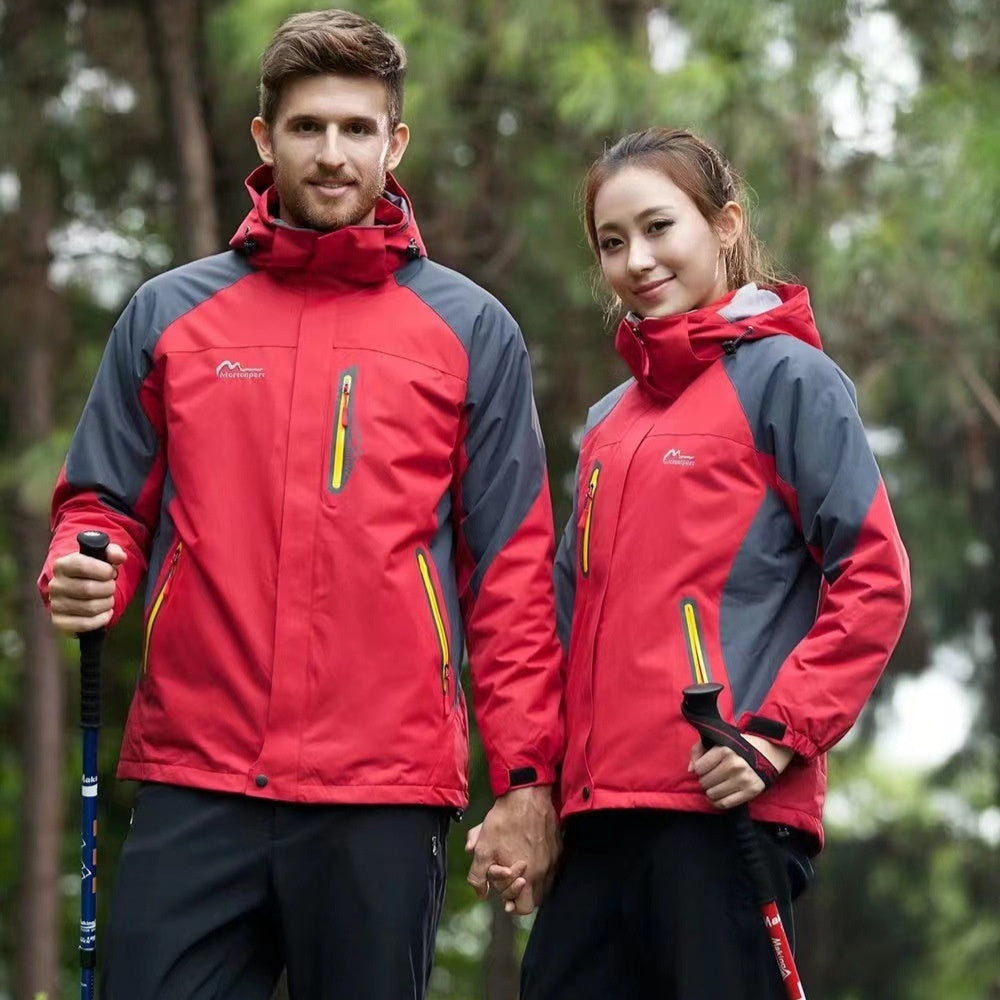 Outdoor Windproof Waterproof Mountaineering Suit