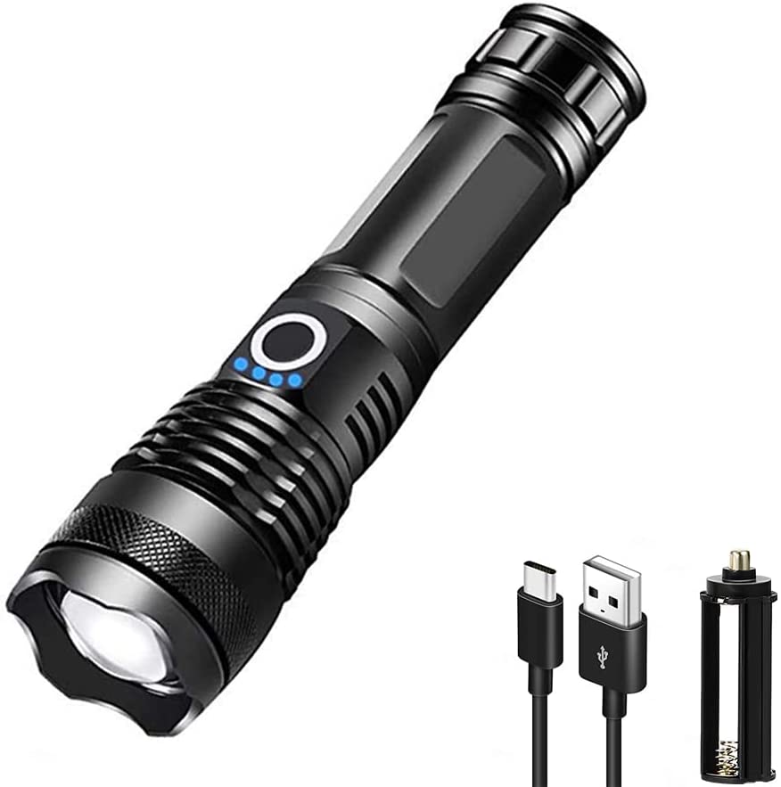 USB Charging Outdoor Searchlight Flashlight