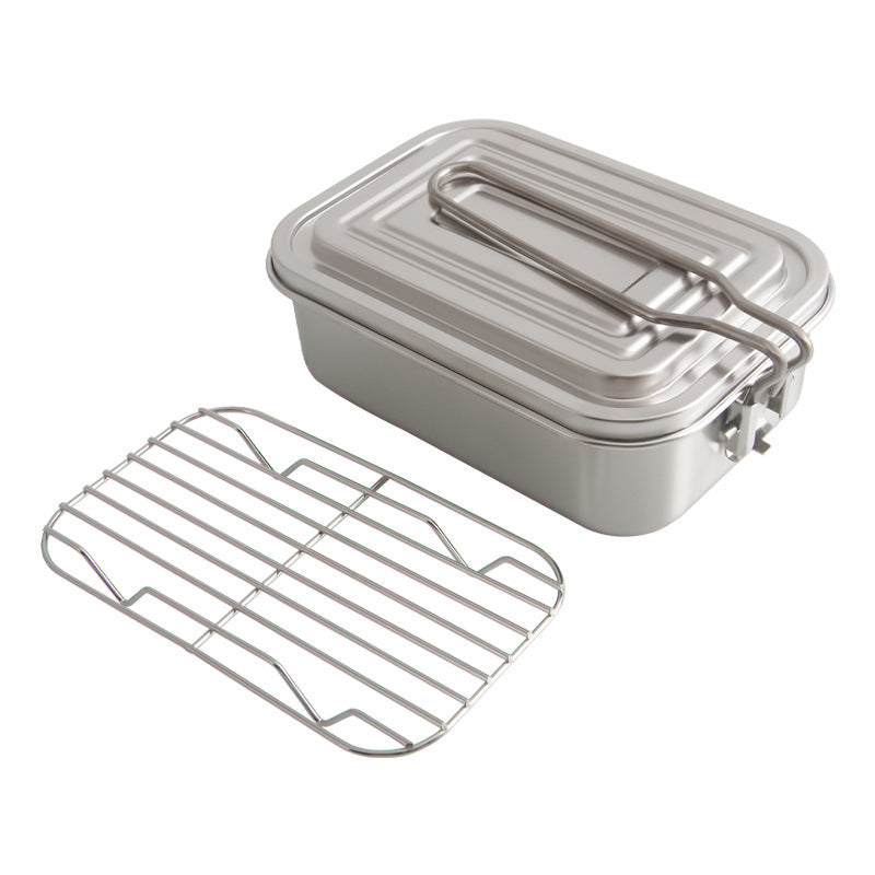 Stainless Steel Lunch Box Picnic Tableware Set