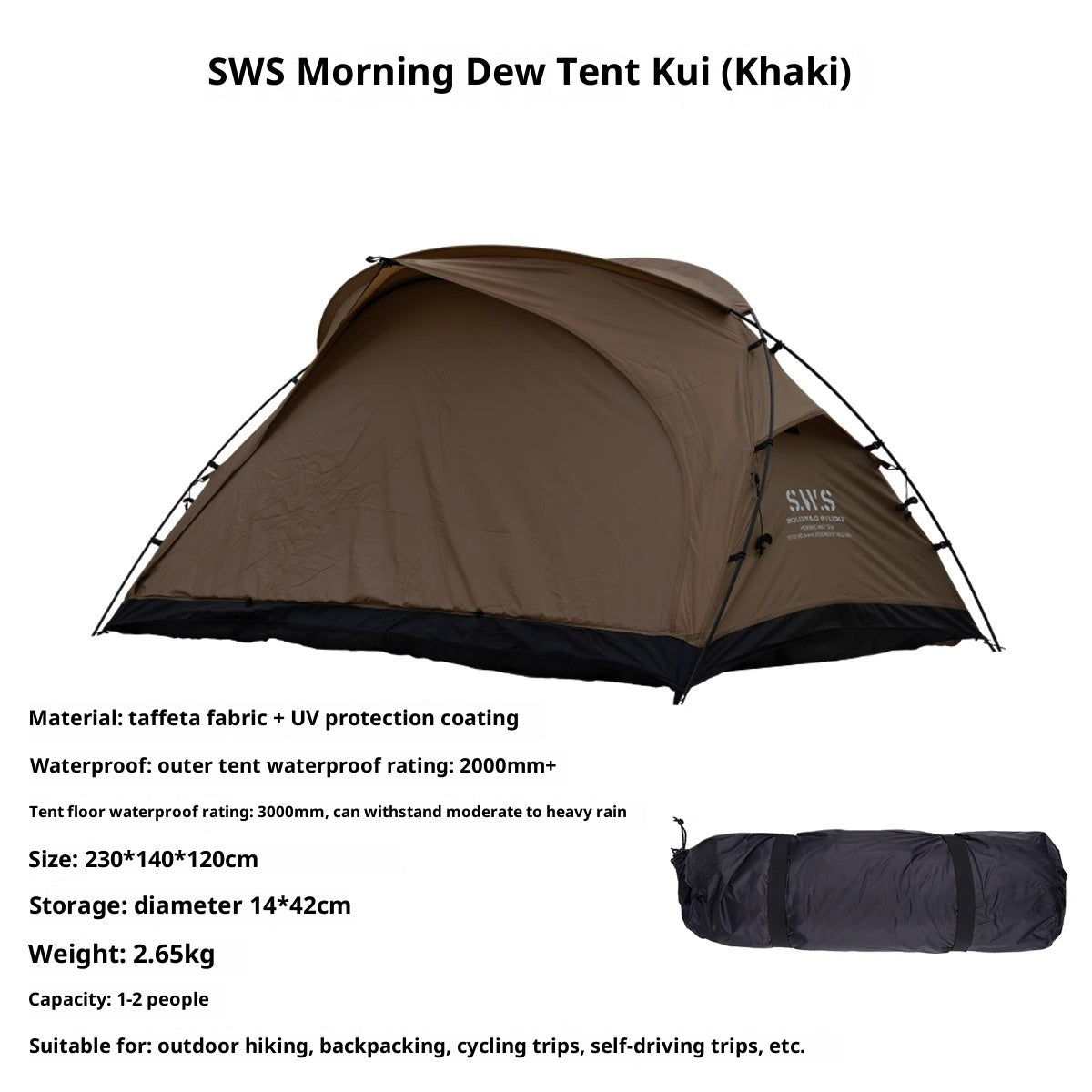Sphere-shaped Tent Inner Tent Outdoor Waterproof Shelter