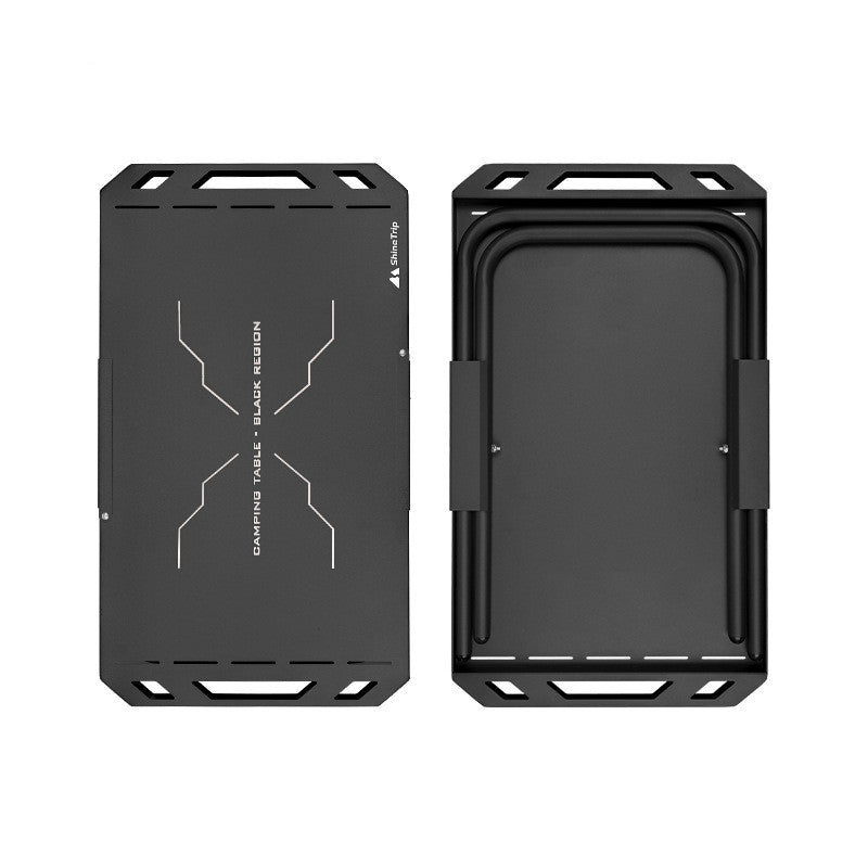 Portable Outdoor Camping Folding Small Steel Table