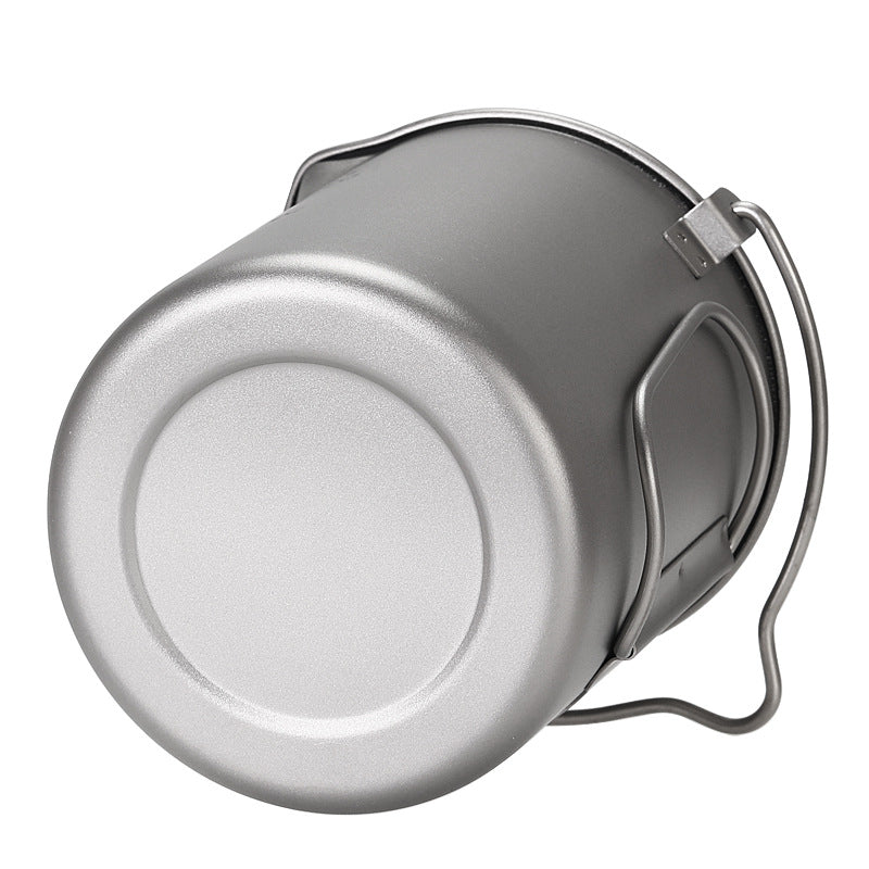 Outdoor Pure Titanium Teapot Hand-brewed Coffee Pot