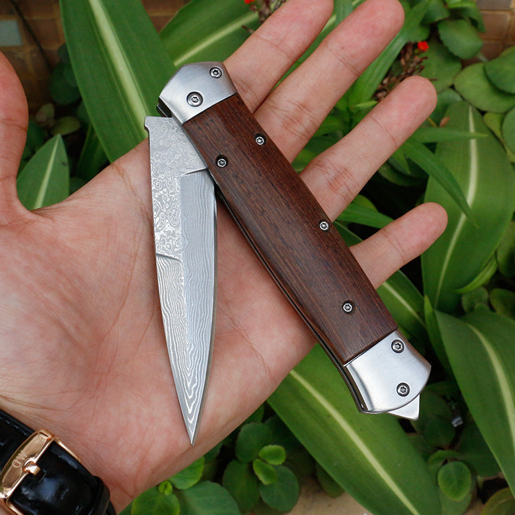 Handmade Steel Pocket Hunting Knife For Men