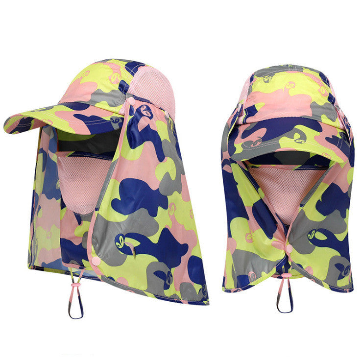 UV Protection Men's Fishing Riding Hats