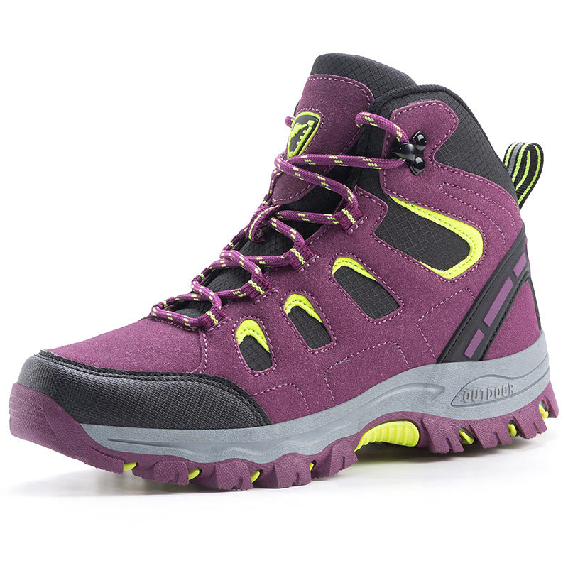 Couple's High-top Breathable Waterproof  Mountaineering Shoes
