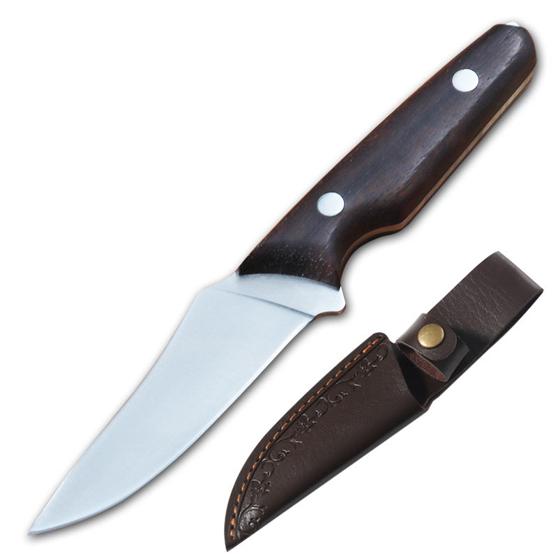 Hunting Knife With Holster Peeling