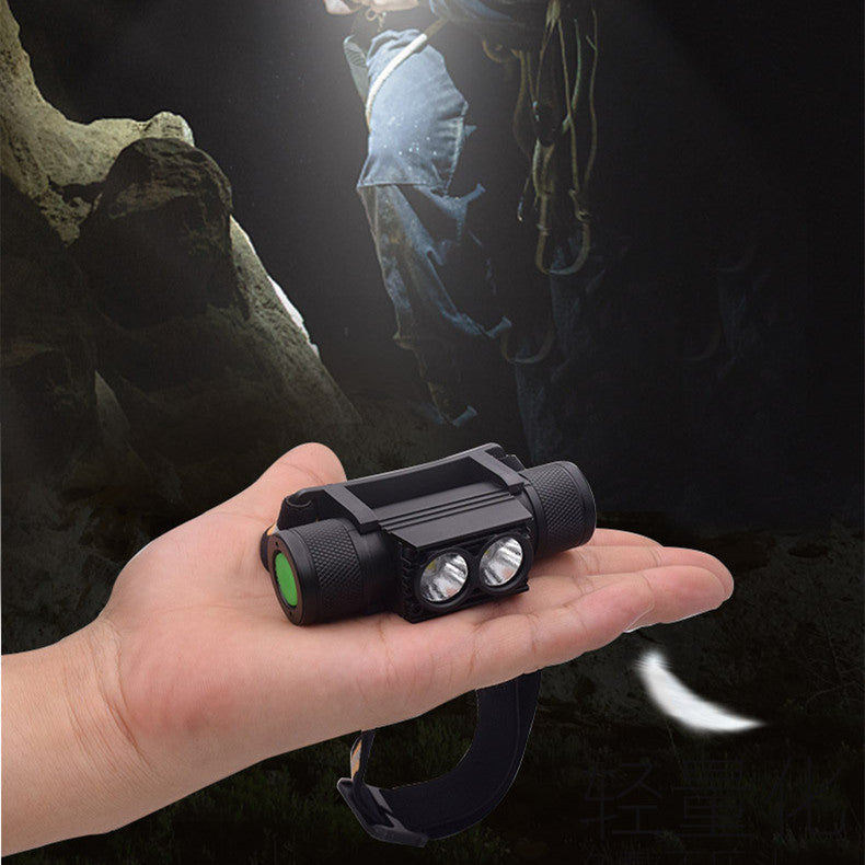 Fishing Induction Focusing Led Headset Flashlight