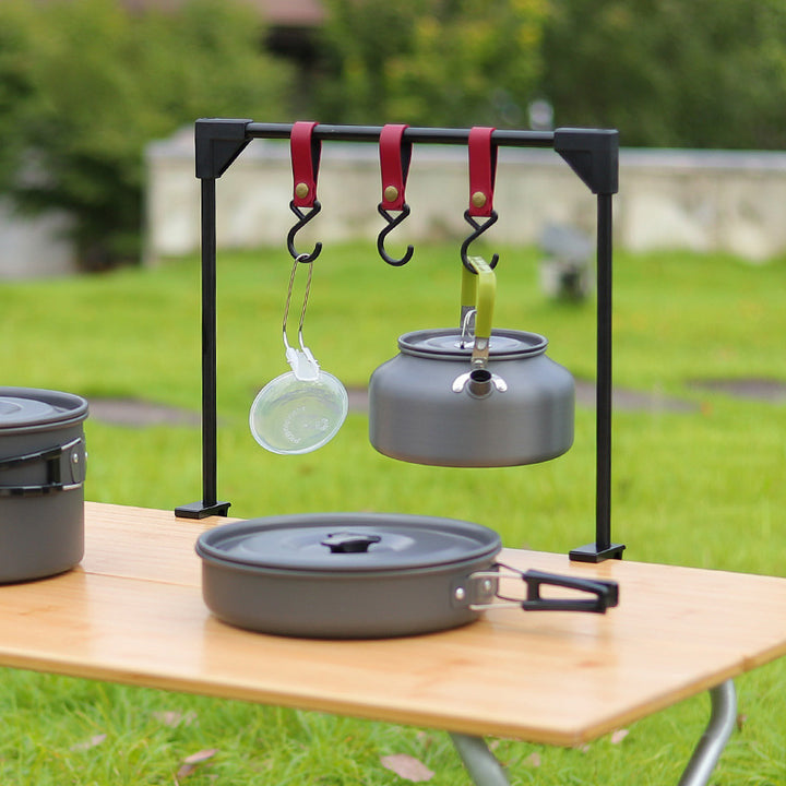 Outdoor Camping Rack For Desk Adjustable Base