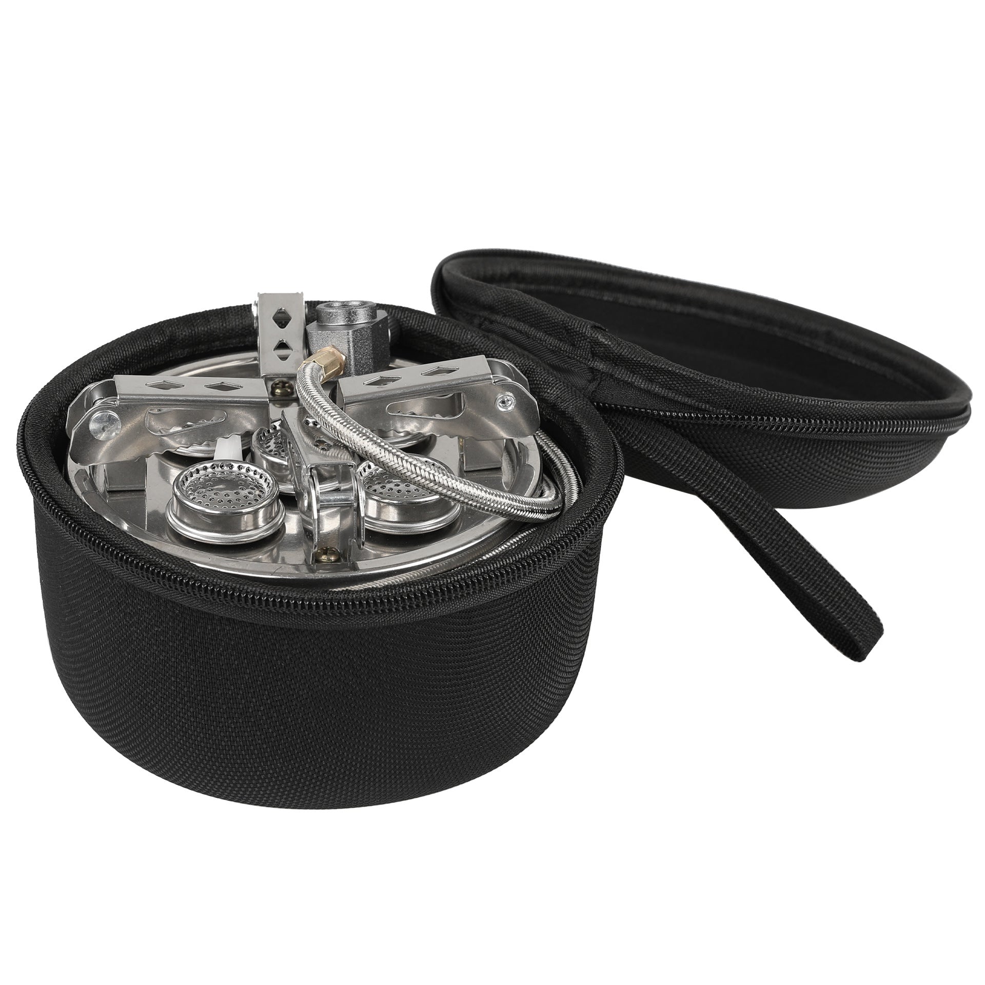 Portable Foldable Camping Stainless Steel Split Stove