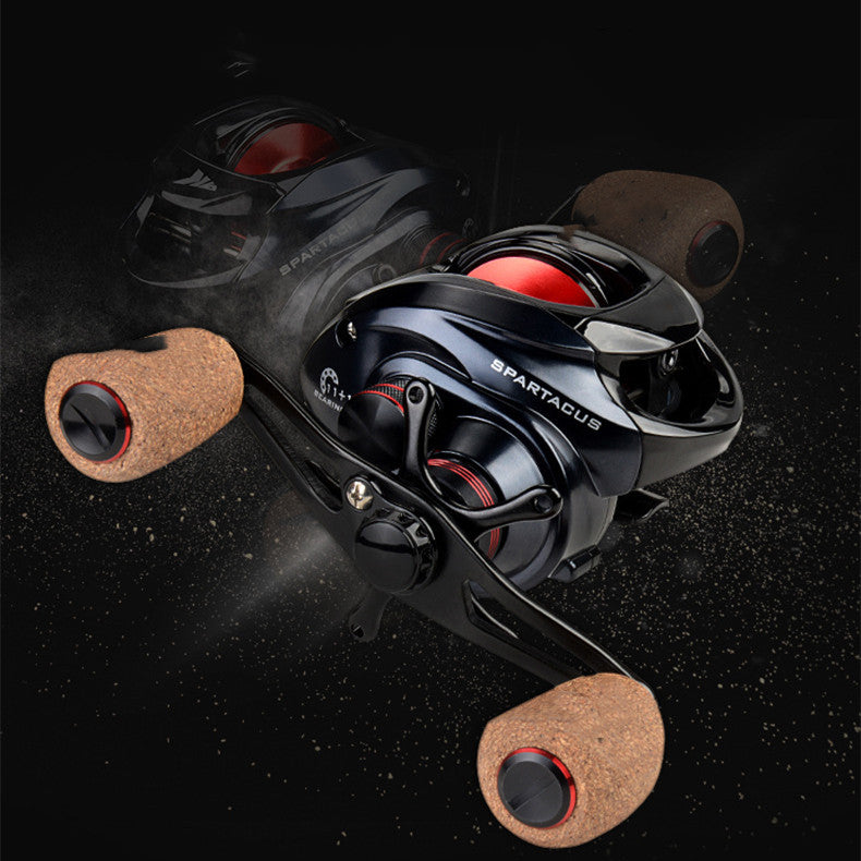 Metal Fishing Wheel Double Tossing Lure