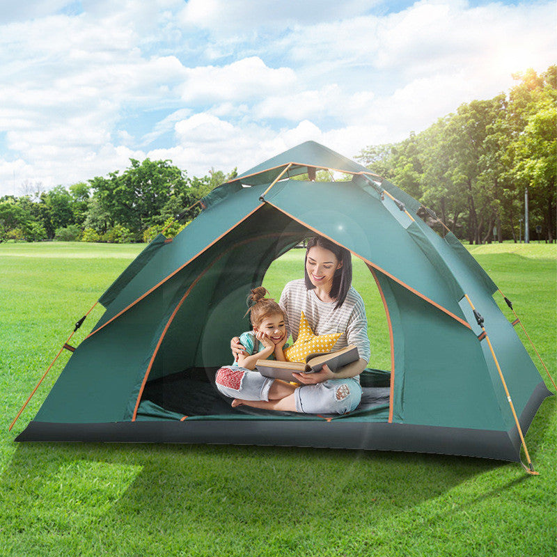 Automatic Quick-opening Double-decker Camping Tent