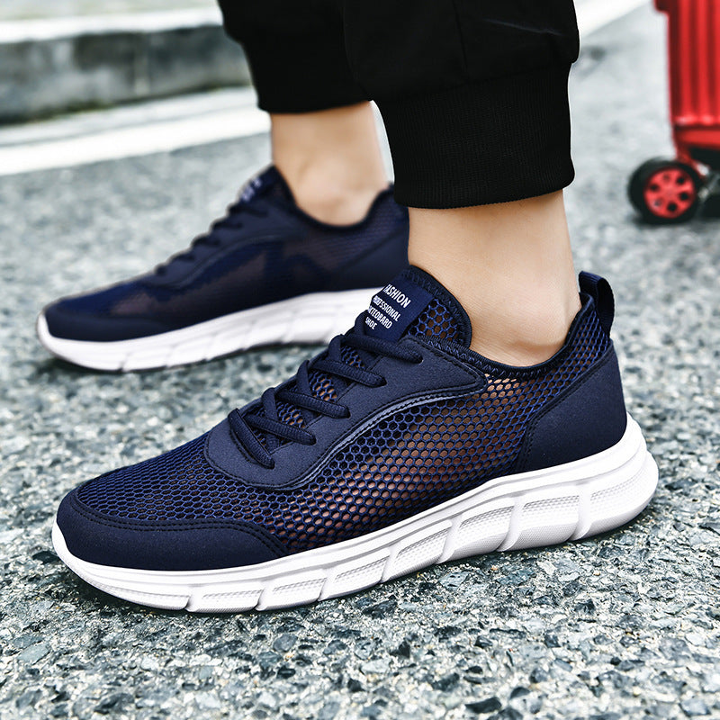 Summer Breathable Hollow Mesh Sports Shoes