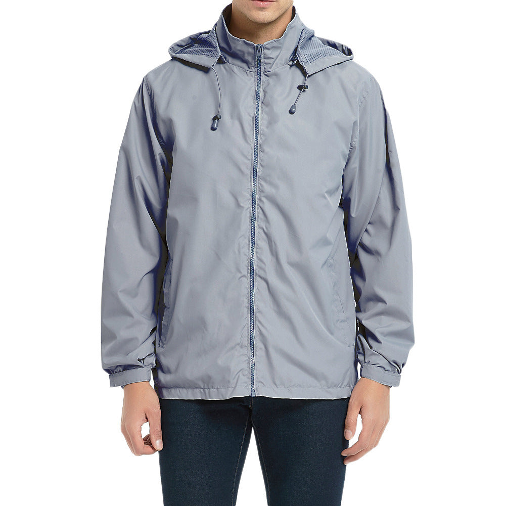 Thin Jacket Hooded Waterproof Jacket