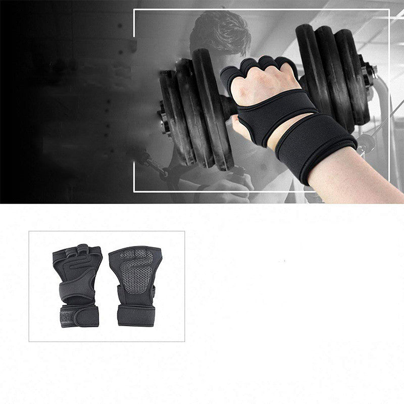 Non-slip Silicone Palm Protection Fitness Equipment Gloves