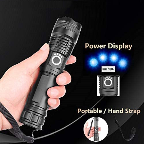USB Charging Outdoor Searchlight Flashlight