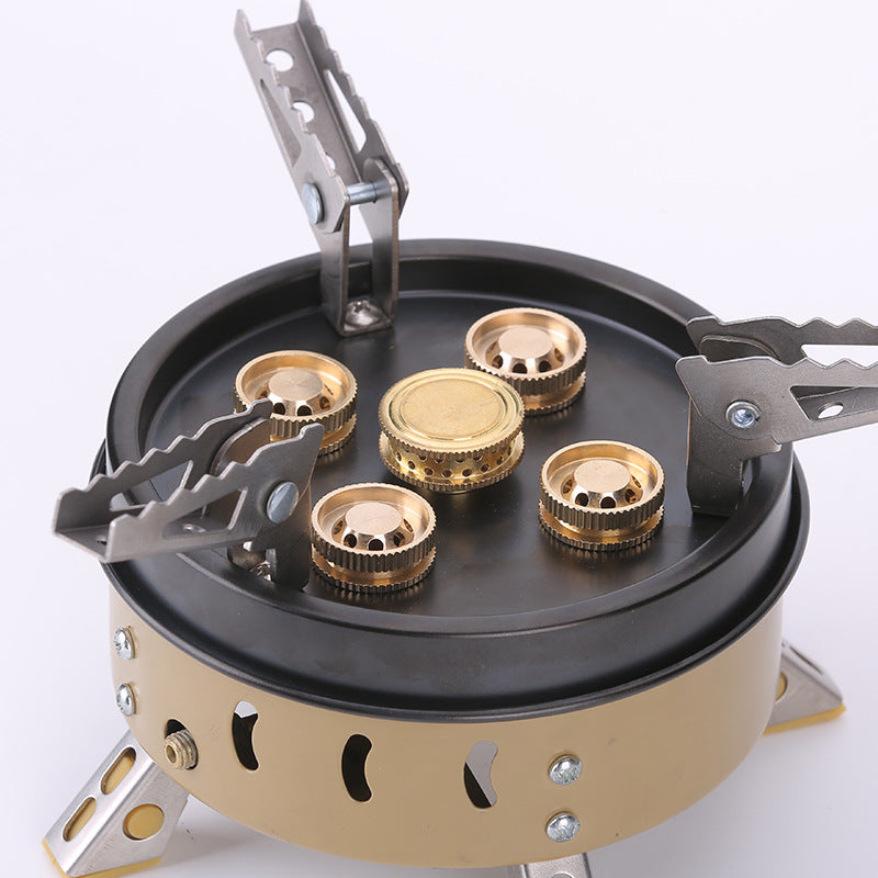 Camping Cookout Gas Stove Holder Set