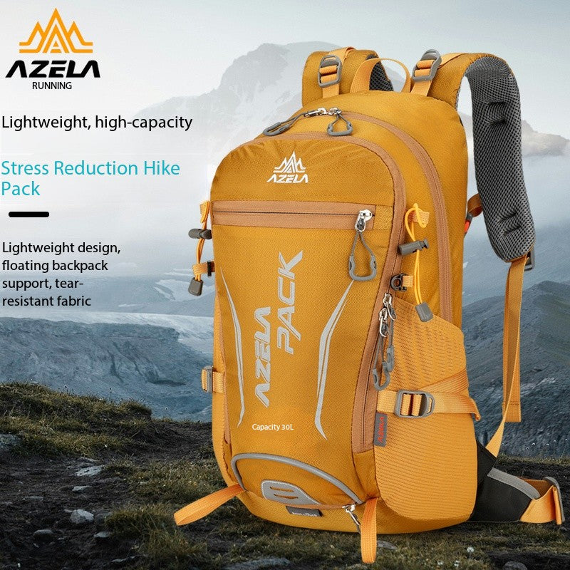 AZELA 30L Orange Hiking Backpack