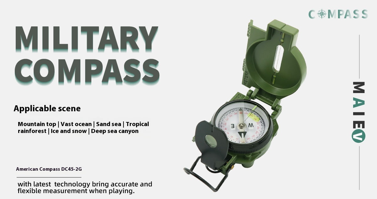 Multifunctional Camping Cross-country Compass