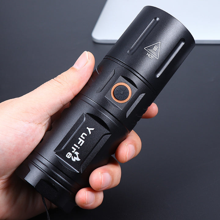 Flashlight Charging Long-range Outdoor Spotlight