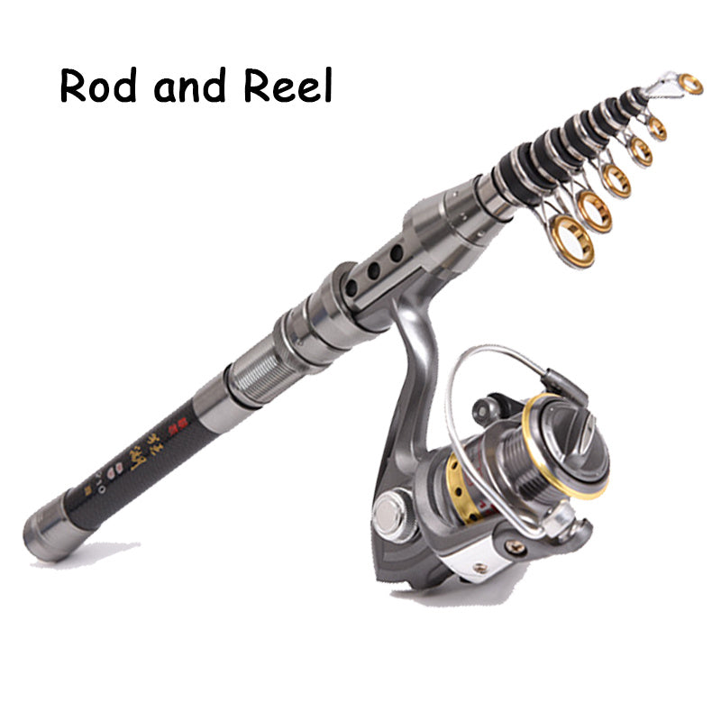 Carbon Ultra-short Mini Sea Fishing Rod